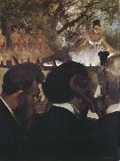 Edgar Degas Musician oil